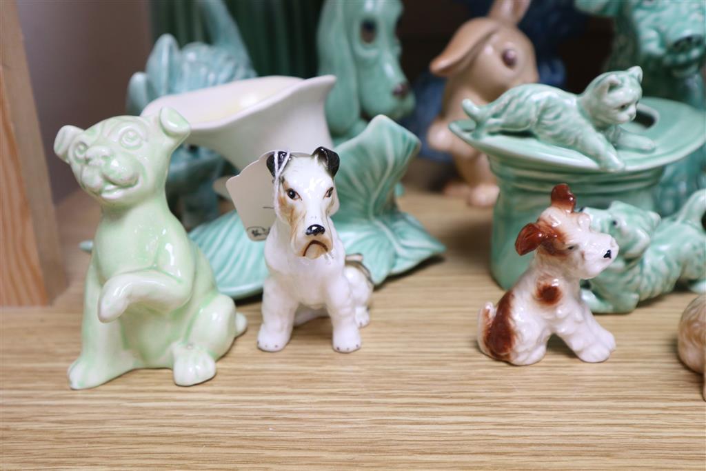 A group of Sylvac and other earthenware models